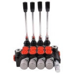 Solarhome 4 스풀 11GPM 유압 방향 제어 밸브 이중 작용 실린더 BSPP 17MPa 개방 : 포멜로샵123