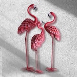 야외플라밍고조형물 정원 플라밍고 3p세트 E 3 : 호사슈2
