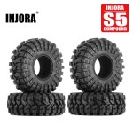 INJORA 킹 트레커 1.9 1/10 RC 크롤러용 모든 지형 타이어(11842mm) (S5) : 고봉상사