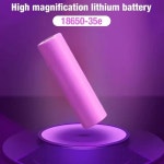 2025 3성급 리튬 배터리 ♥️ 정품 NCR18650 35E 1-20PCS 3500MAH 강력한 전원 패키지가 포함된 충전기 : 봉구상사2