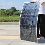 100500W 유연한 태양광광 패널  초박형 디자인 : JDMall08