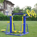 야외 공원 실외 트위스터 턱걸이 아파트 2인용 3 시설 운동 놀이터 A 학교 복합 기구 헬스기구 세트 : 스튜디오 퀘트리에