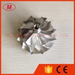 S400 171691 6+6 블레이드 74.53/101.44mm 터보 밀링/알루미늄 2618/빌렛 컴프레서 휠 (171702(S400SX4-75) 용) : 원클릭마켓01