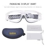 스포츠 고글 농구 축구 안전 안경 충돌 방지 보호 조절 가능한 FZIYA G8033 투명 프레임 그레이 노즈 패드 : 퍼스트클래스20