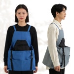 수확 주머니 과수원 앞치마 보관 캥거루 앞주머니 원예 작업용 앞치마 과일 채소 밭농사 작물 : tychoshop