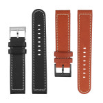 해밀턴 필드 시리즈 H7055/H7060/H7045 남성용 방수 스포츠 가죽 시계줄부드러운 송아지 가죽 시계 체인 포함 : 엠에이치월드365