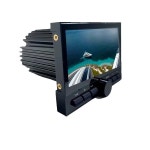 크롬 단일 황동 야외 오프로드 차량 사우나 및 해양 스테레오 시스템 호스 (MP5 플레이어용 5인치 포함) : 새벽마루