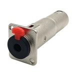 TRS to 3 핀 XLR 암 오디오 패스 피드 마운트 커넥터 어댑터 : 백암소소온