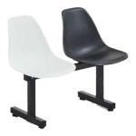 정류장 의자 버스 3인용 2인석 편의점 싱글 블루 투명벤치 식당 원색 벤치 26 3인용 의자 홀더 : 화사갤러리