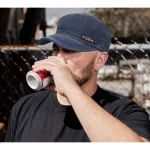 JUXCOKO 워싱 코튼 빈티지 조절 가능 플랫 탑 모자 사관생도 군용 야구 Army Green : 친절한형제몰