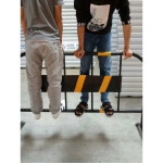 울타리펜스 110X220 안전 주차 도로 비 커스텀 고속도고 분리대 차단 금지 방호벽 이동식 문의 사이즈 휀스 커스텀 사이즈 문의 32관 1 2 1 5m... 