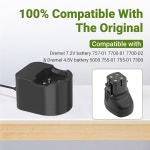 Dremel 75701 770001 770002용 Hanaix NiMH 7.2V Max : 위시스토아