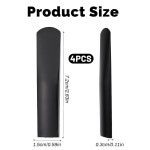 XLiUAX 4Pcs 테너 색소폰 리드 플라스틱 클라리넷 오케스트라 현악 액세서리 초보자 : 위시스토아