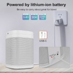 3-in-1 블루투스 스피커, 70개의 수딩 사운드 슬립 머신, Type-C USB 충전식 RGB 테이블 램프, 30시간 시간, 가정용/파티/야외/해변용/ / 무선... 