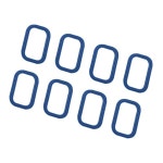 8개 인렛 매니폴드 가스켓 개스킷 씰 1138392 0348T1 XS7Q 8565 AA LR018370 포드 몬데오 III Mk3 2.0 레인저 : JD15
