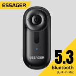 Essager 블루투스 차량용 수신기 어댑터 스피커 3.5mm AUX 잭 오디오 음악 핸드 5.3 : 백암소소온