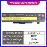 L11S6F01 75+ 45N1043 노트북 배터리 레노버 씽크패드 E430/E440/V490 아이디어패드 Y480/G410/Y580/Y585/G480/4400mAh : 아소소소온