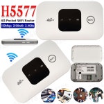 H5577 4G 라우터 휴대용 무선 넓은 적용 범위 핫스팟 150Mbps 홈 여행 모뎀 카드 슬롯 포함) : 코스모리프트