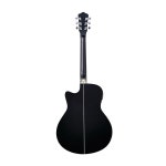 Washburn Deep Forest Burl ACE 어쿠스틱 일렉트릭 기타, 블랙 페이드(DFBACEB) : 우수득템마켓