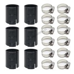 11UA 18PCS 실용 의자 실린더 안정제는 튼튼한 플라스틱 및 금속 재료로 가정 사무실 사용을위한 설정 : 바이셀세븐티투