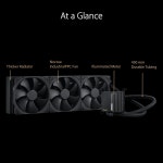 ASUS CPU 쿨러 420mm 올인원 AIO 수냉 ProArt LC 420 블랙 국내 정규 대리점품 : insaengtem