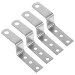 4개입 견고한 서랍 잠금 장치 헤드 부품, 캐비닛 도어용 중형 가구 브래킷, 형태별 장착 커넥터 하드웨어 : 바이셀세븐티나인