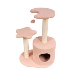 바이오미스 고양이 등반 타워 나무 빌라 원 쓰레기 실내 프레임 긁는 A 72 40cm : 로투스루트4