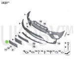 호환 호환호환 53색상222색상42 번호판 홀더 53488490 : Japan007