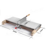 면 반자동 절단기 칼국수 반죽칼 커터 장비 기계 식당 우동 중식 국수 제기 커터기 : onestopmall