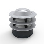 동양환기 고정식흡출기 PVC 75mm 100mm 150mm 무동력팬 배출기 빌라 아파트 옥상환풍기 정화조냄새 : 유창종합상사