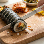 하코야 마블 파인 세라 나이프 롱사이즈 15cm/김밥칼 과도 빵칼 다용도 : 재팬코코