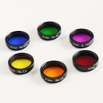 6개/대 망원경 액세서리 성운 필터 렌즈 1.25in/31.7mm 접안 용 문 : 재윤상사22