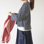 소로 스트라이프 티셔츠 데일리 베이직 면100% 3컬러 : 이야기가 있는 풍경