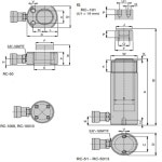 RC-104 에너팩 동등품 CE 인증 700바 10톤 단동식 유압 실린더 잭 : 새벽마루