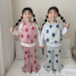 여아상하복M 애플쥬스상하 부츠컷 세트 자매룩 봄 여자아기 모란 어린이집룩 등원 : 365데이즈룩