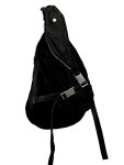 산263-1 슬링백 Leather Sling Bag - Black : 찬스클로딩