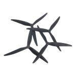 새로운 2쌍 (2CW+2CCW) Gemfan 1050 3-블레이드 2L+2R 유리 나일론 프로펠러 멀티로터 FPV 드론 DIY : 올스토어18