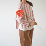 소로 스트라이프 티셔츠 데일리 베이직 면100% 3컬러 : 이야기가 있는 풍경