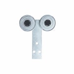 구로캐스터  항가차 C형 강용 로라 2륜 판넬 행거도어 레일바퀴 항가로라 공장 슬라이딩도어 : 구로캐스터