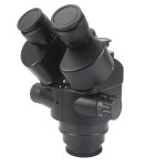 7X-45X 동시 초점 연속 줌 삼안 입체 현미경 헤드 76mm 지름 홀더 포커스 암 교육용 : 엠에이치월드365