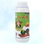 바이오플랜 녹색탄 500ml 광합성 증진제 엽록소강화 식물영양제 웃자람 병해충 예방 : 미농비료 스토어