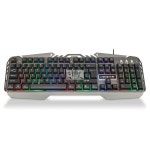 로보틱 터치 기계식 게이밍 키보드 발광 LED e스포츠 게임용 유선 키보드 주변 기기 wk50 싱글 키보드 : 텐폴드하이어04