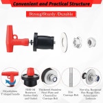 보트, 플러그 요트용 배수 해양 2개, 구멍 스테인리스 aceorbit t-핸들 (52-64) 보트 스틸 38-44 : 글로베라02