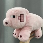 새로운 멀티플 마이 월드 게임 장난감 마인크래프트 봉제 인형 엔더 드래곤 페파 피그 크리스마스 또는 휴일 선물로 적합 : 올스토어6