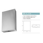 업소용 핸드타올 디스펜서 매립형 스테인레스 화장실 YS-J3729 : 유로비법서