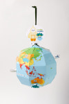 [대량구매 20개이상] 멸종위기 지구본 페이퍼아트 탄소중립 기후위기 환경교육 키트 교구 : 샤인임팩트
