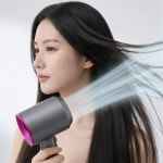 차이슨 드라이기 저소음 BLDC 헤어 드라이기 업소용 항공모터 미용실 드라이기 무소음 소형 : 오달샵