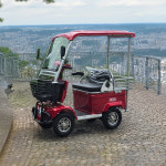 베가 T530R 캐노피 선택형 사륜 노인전동차 노인 어르신 실버 장애인 전동차 전동스쿠터 : 베가모터스