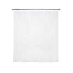 방수 PEVA 샤워 커튼 라이너, 내구성 있는 아일렛 걸이 구멍, 가중 자기 밑단, 욕실용 12피스 비즈 롤러 링 세트, 70인치 W x : 아마아마마트