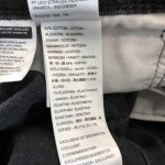 리바이스 541 흑청 데님진 34 인치 : 빈티이지